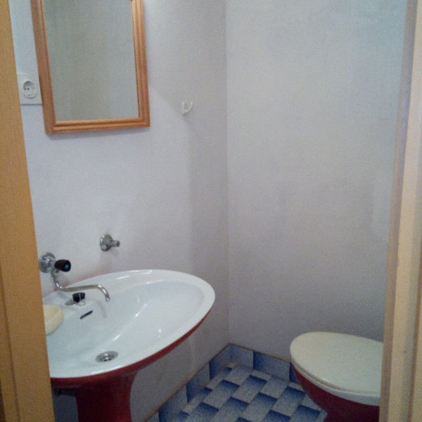 Kúpeľňa / WC, Apartmani Sani, Apartmány Sani pri mori, Stara Novalja, ostrov Pag, Chorvátsko Stara Novalja