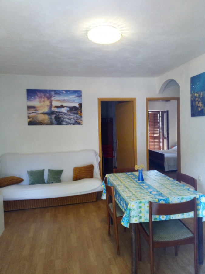 Gornji Apartman, Apartmani Sani uz samo more, Stara Novalja, otok Pag, Hrvatska Stara Novalja
