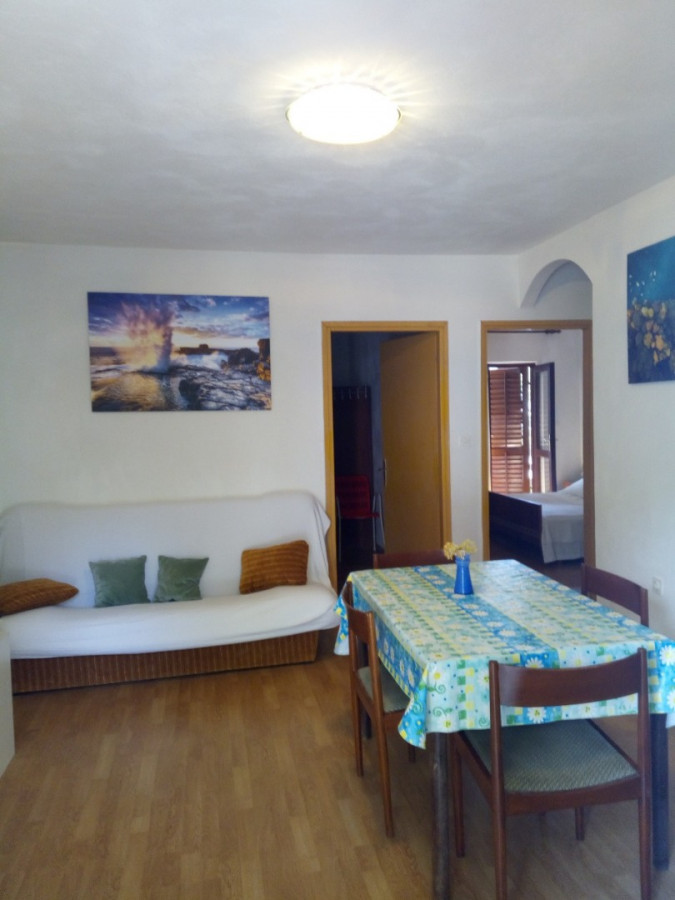 Gornji Apartman, Apartmani Sani uz samo more, Stara Novalja, otok Pag, Hrvatska Stara Novalja